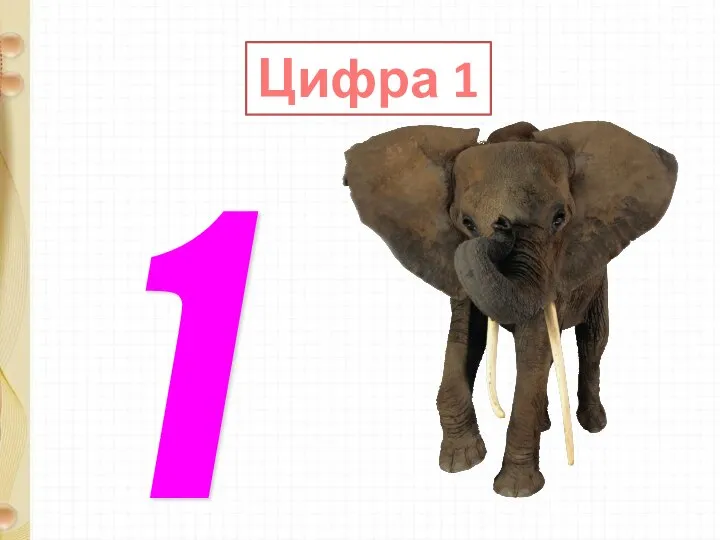 Цифра 1 1