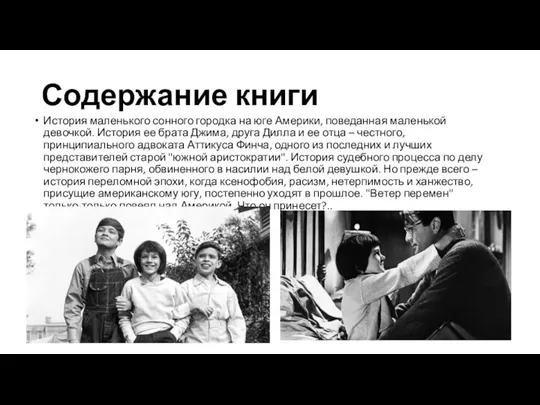 Содержание книги История маленького сонного городка на юге Америки, поведанная маленькой