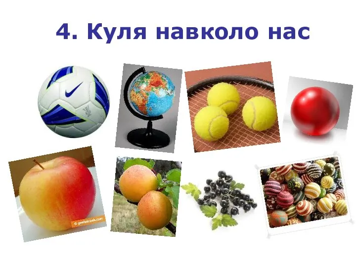 4. Куля навколо нас