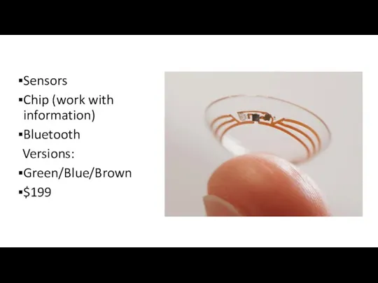 Sensors Chip (work with information) Bluetooth Versions: Green/Blue/Brown $199