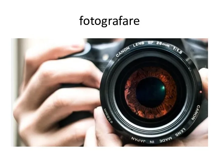 fotografare