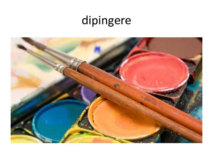 dipingere