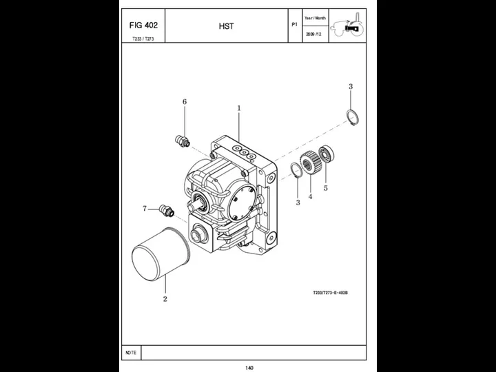 P1 FIG 402 HST 140