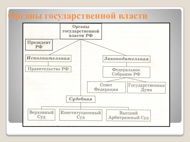 Органы государственной власти