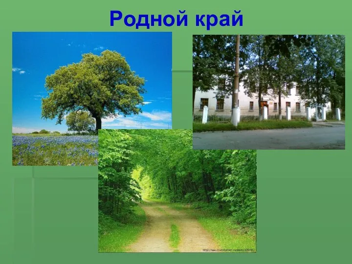 Родной край