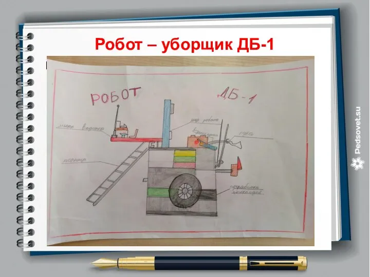 Текст слайда Робот – уборщик ДБ-1