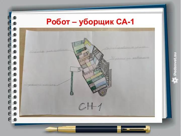 Текст слайда Робот – уборщик СА-1