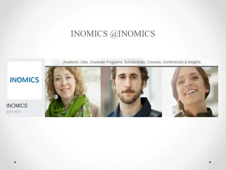 INOMICS @INOMICS