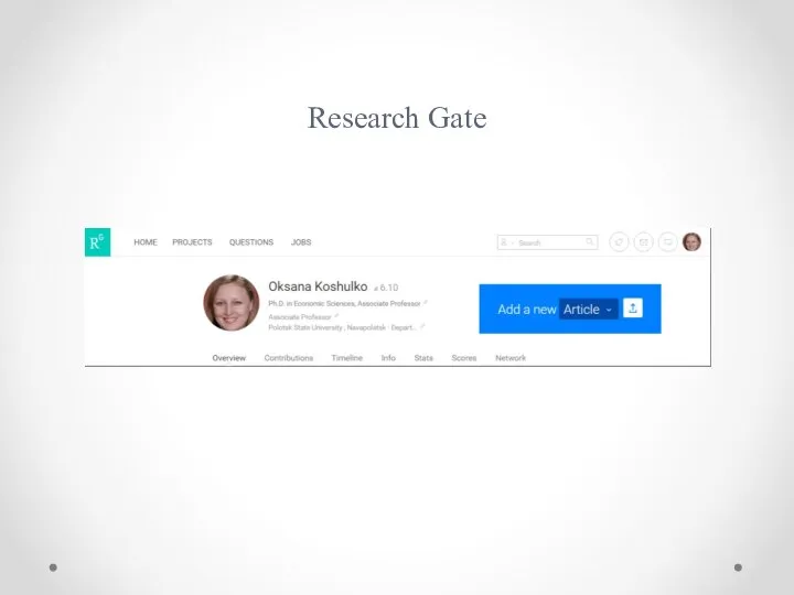 Research Gate