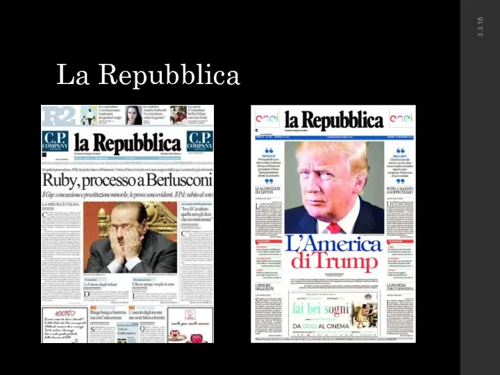 La Repubblica 3.3.16