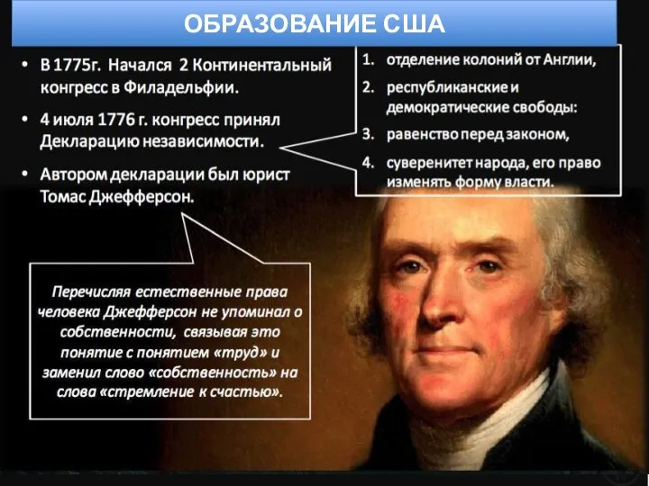 1606-1610 ОБРАЗОВАНИЕ США