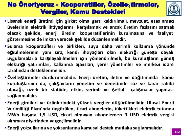 Lisanslı enerji üretimi için şirket olma şartı kaldırılmalı, mevzuat, esas amacı