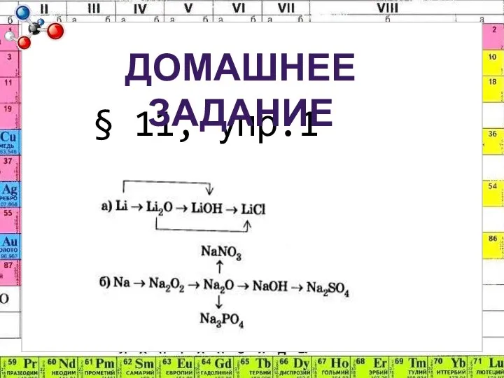 § 11, упр.1 ДОМАШНЕЕ ЗАДАНИЕ