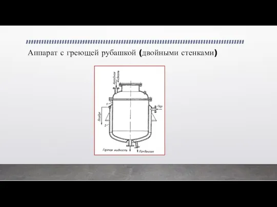 Аппарат с греющей рубашкой (двойными стенками)