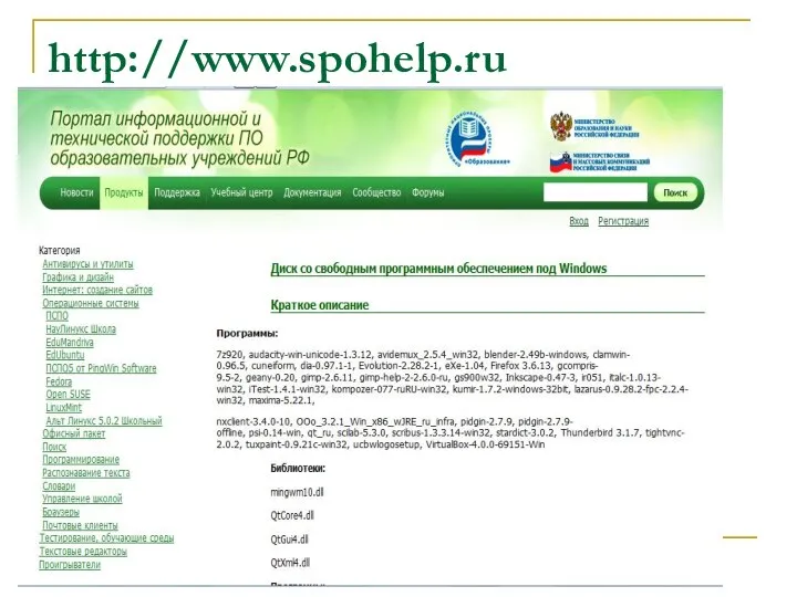 http://www.spohelp.ru