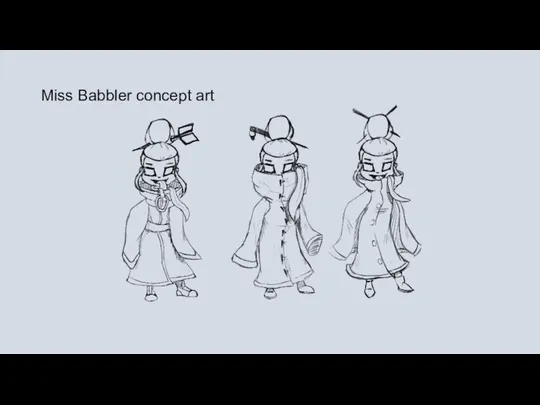 Miss Babbler concept art