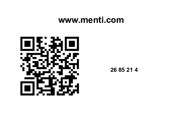 www.menti.com 26 85 21 4