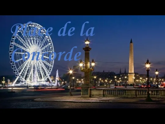 Place de la Concorde