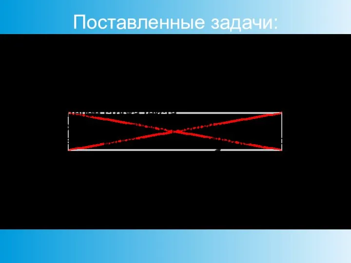 Поставленные задачи: 1) Осуществлять шифрование информации с последующей записью кода на