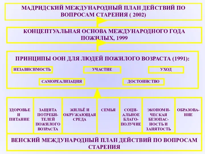 ВЕНСКИЙ МЕЖДУНАРОДНЫЙ ПЛАН ДЕЙСТВИЙ ПО ВОПРОСАМ СТАРЕНИЯ ЗДОРОВЬЕ И ПИТАНИЕ ЗАЩИТА