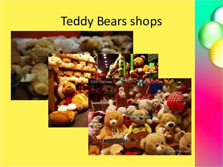 Teddy Bears shops