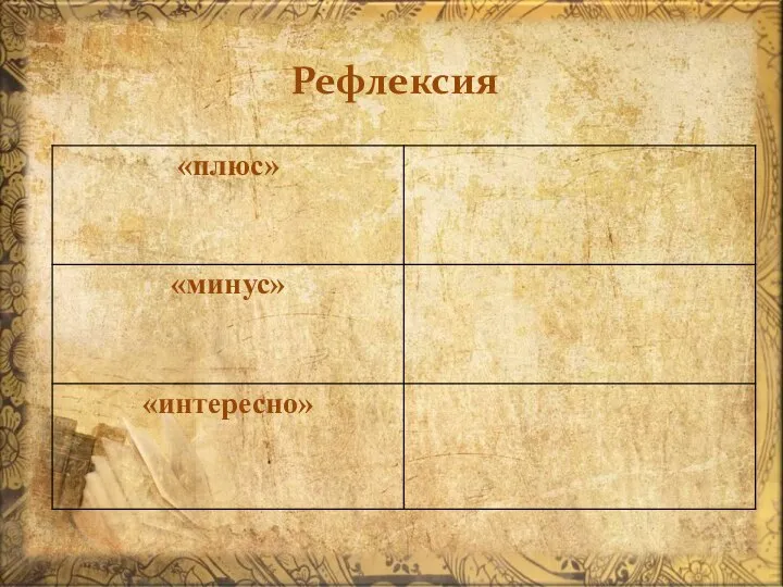 Рефлексия