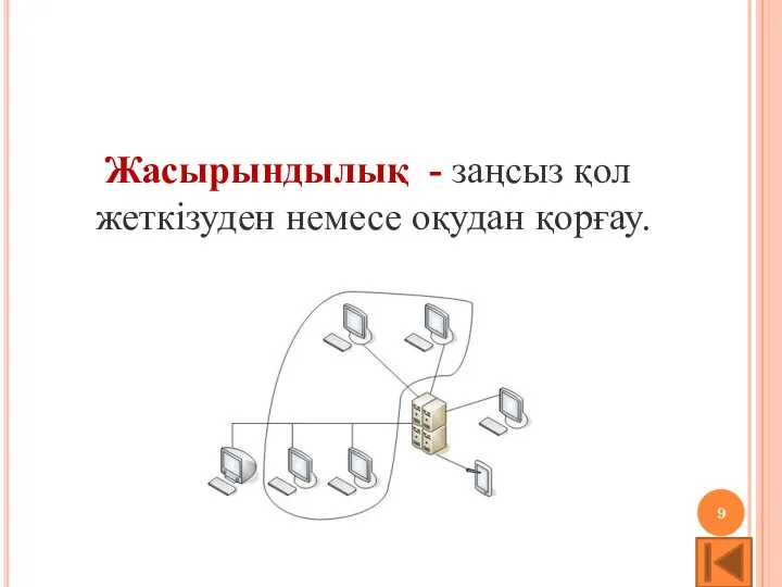 Жасырындылық - заңсыз қол жеткізуден немесе оқудан қорғау.