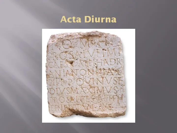 Acta Diurna