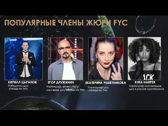 Non-Confidential - Mars, Incorporated ПОПУЛЯРНЫЕ ЧЛЕНЫ ЖЮРИ FYC ЕГОР ДРУЖИНИН Хореограф,