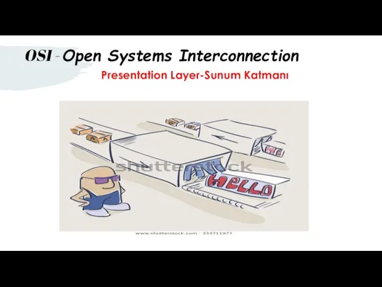 Presentation Layer-Sunum Katmanı OSI - Open Systems Interconnection