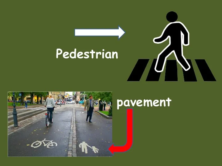pavement Pedestrian
