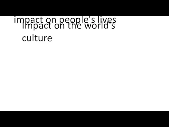 Positive impact on people's lives Educational opportunities moodle.phystech.edu Negative impact on