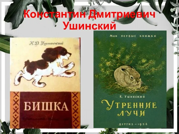 Константин Дмитриевич Ушинский