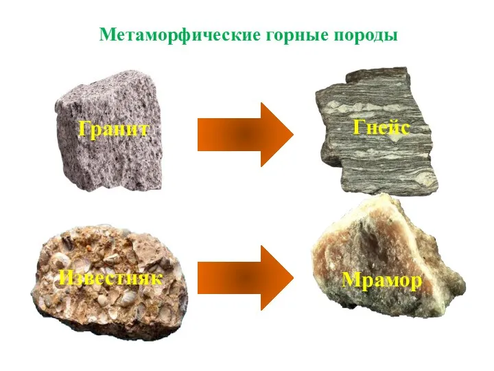 Метаморфические горные породы Мрамор