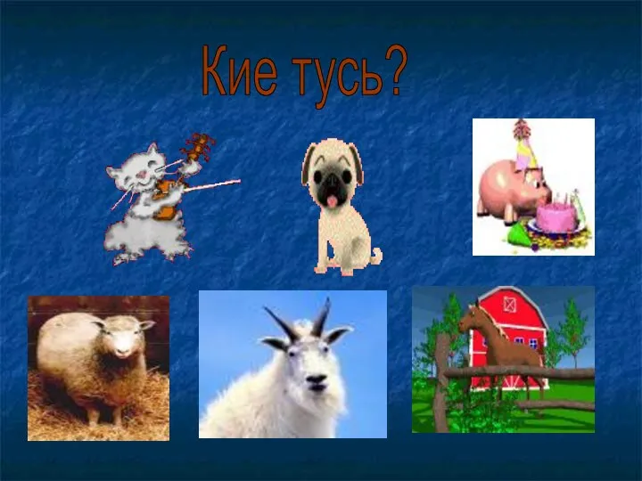 Кие тусь?