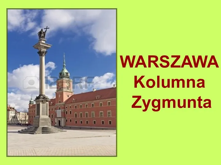 WARSZAWA Kolumna Zygmunta