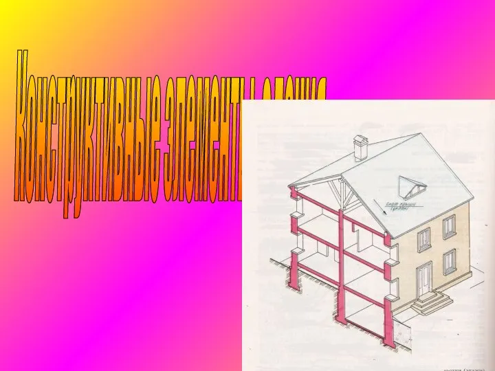 Конструктивные элементы здания