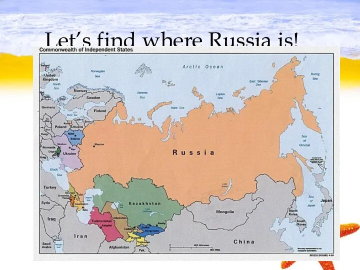 Let’s find where Russia is!