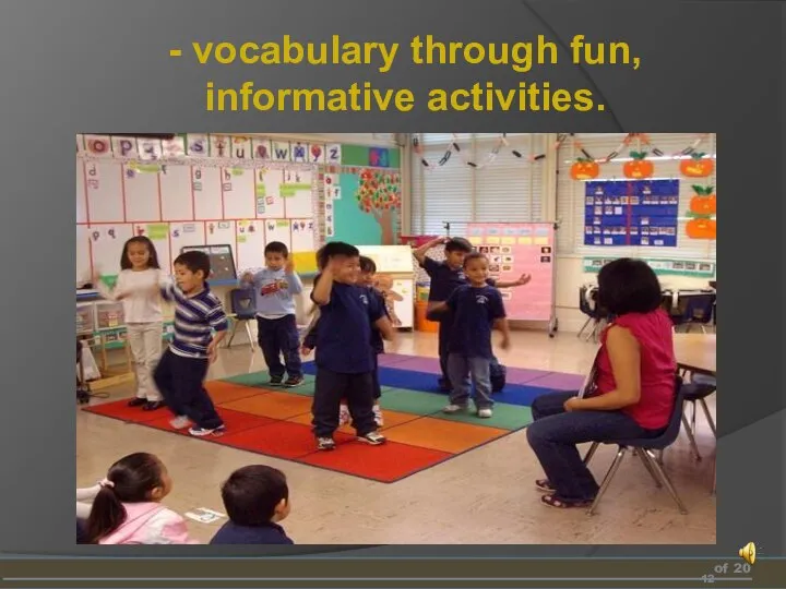 of 20 - vocabulary through fun, informative activities.