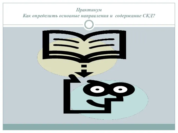 Практикум Как определить основные направления и содержание СКД?