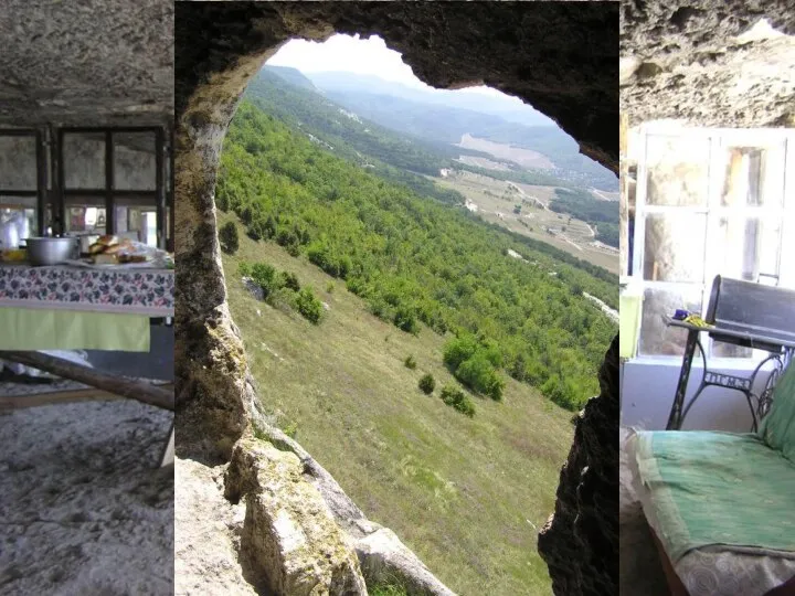 Крым. Чилтер-Мармара - древний пещерный монастырь, действовавший с VIII по XV