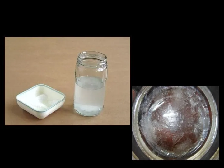Выращивание кристаллов соли в домашних условиях.