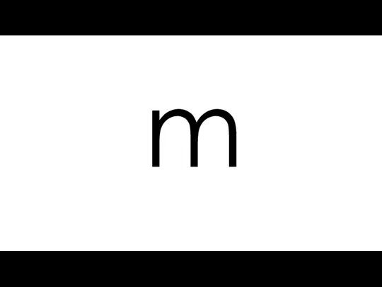 m