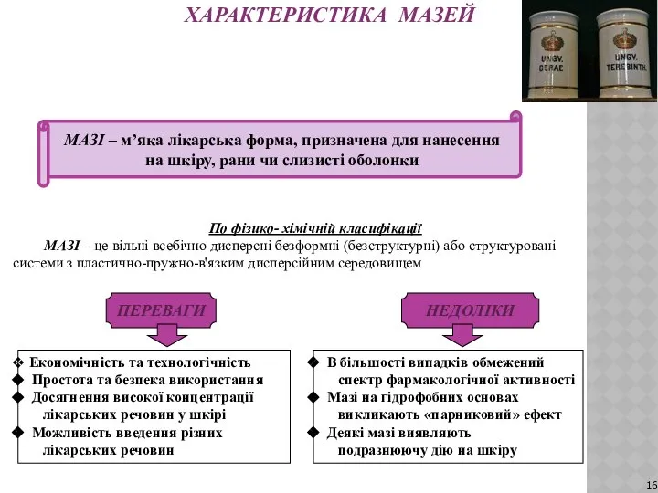 ХАРАКТЕРИСТИКА МАЗЕЙ По фізико- хімічній класифікації МАЗІ – це вільні всебічно