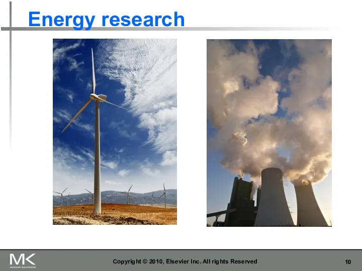 Energy research Copyright © 2010, Elsevier Inc. All rights Reserved