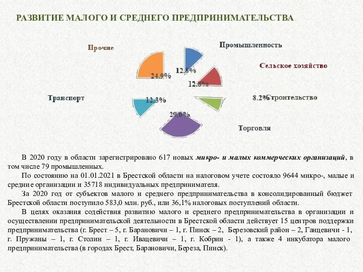 В 2020 году в области зарегистрировано 617 новых микро- и малых