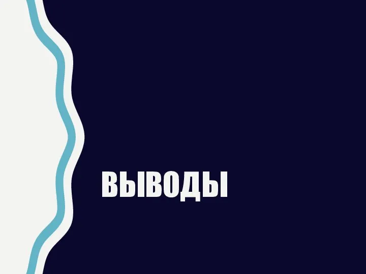 ВЫВОДЫ