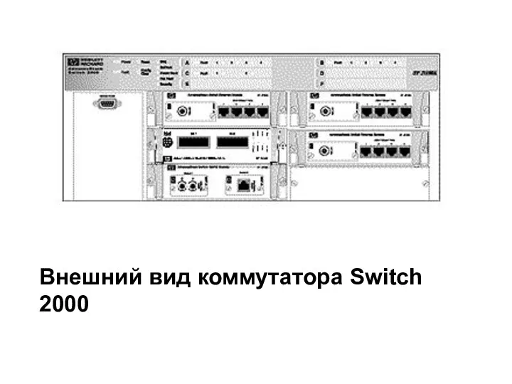 Внешний вид коммутатора Switch 2000