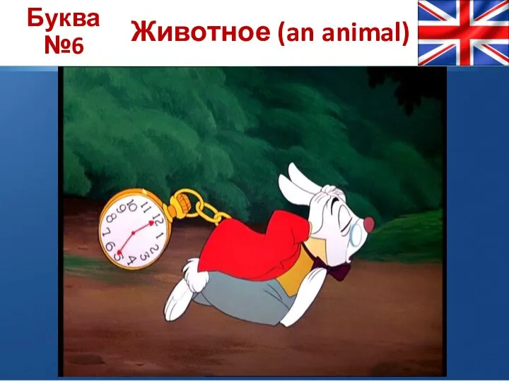 Буква №6 Животное (an animal)