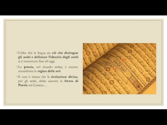 L’idea che la lingua sia ciò che distingue gli arabi e